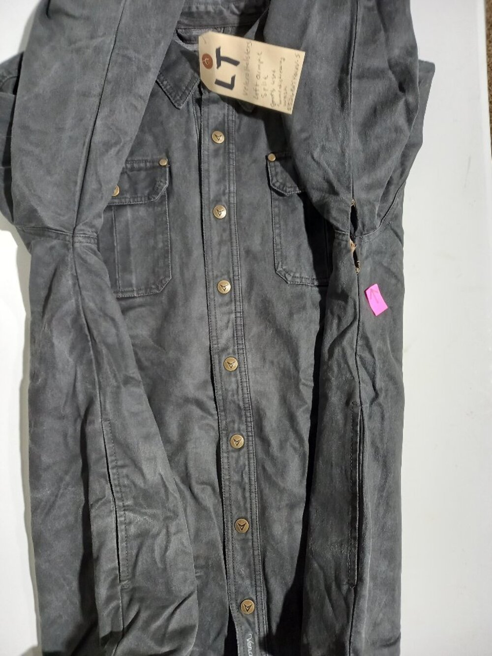 Bountyman Concealed Carry Shirt Jacket - Black | LT - Picture 6 of 8